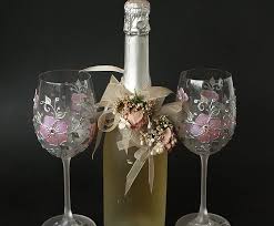 Wine Glasses Wedding Anniversary