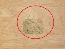 how to remove sticker residue from wood