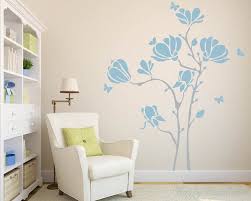 magnolia flower vinyl wall art decal