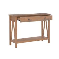Linon Titian Wood Console Table In