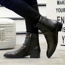 It seems like most stylish men agree that chelsea boots are pretty darn cool. Men Winter Boots Pu Leather Chelsea Boots Shoes Warm Shoes Fashion Zipper Booties Mens Ankle Boots Black Booties S4 28 Chelsea Boots Aliexpress