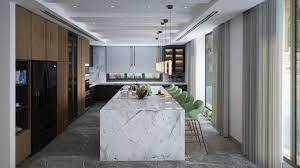 modern minimalist kitchen interior