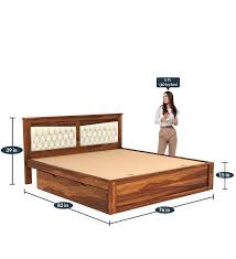 Spanish King Size Bed With Drawer
