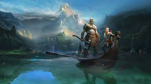 God of War Kratos Atreus Wallpaper 4K ...