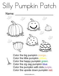 The most awesome pumpkin patch coloring pages regarding encourage. Silly Pumpkin Patch Coloring Page Twisty Noodle