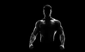 bodybuilder silhouette wallpaper hd