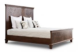 Herringbone Design King Size Bed