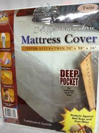 Soft Fabric Mattress Cover With Zipper