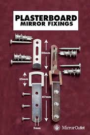 heavy duty mirror fixings hooks