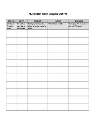 Abc Chart Template 4 Free Templates In Pdf Word Excel