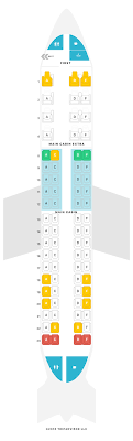 Seat Map Embraer 175 E75 Layout 1 American Airlines Find