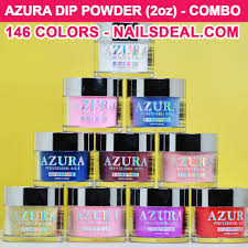 Azura Dip Powder 2oz Combo Free Color Chart