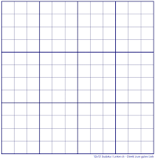 Leere tabellen zum ausdrucken : Sudoku Leer Vorlage Raster Leere Vorlagen