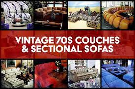Vintage 70s Couches These 70 Bold