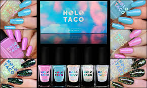 holo taco unicorn dream collection nail