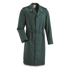 Spanish Army Trench Coat Keep Shooting
