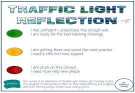 Look through examples of reflection translation in sentences, listen to pronunciation and learn grammar. Traffic Light Reflection Thinking Pathways