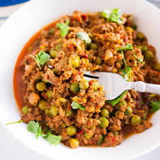beef mince curry with peas aka kheema
