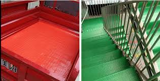 anti slip pvc rubber floor mat round