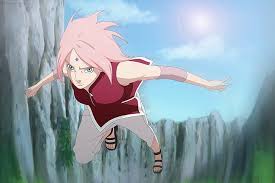 anime naruto sakura haruno women