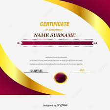  Red Wine Credentials Png And Psd Red Wine Certificate Design Template Certificate Design