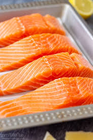 Just remember not to marinate fish for too long. Oven Baked Salmon Fillets Recipe Happy Foods Tube