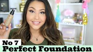 No 7 Stay Perfect Foundation Review Demo