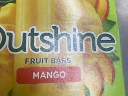 outshine fruit bars mango nutrition