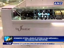 jewelry in sm megamall robbed
