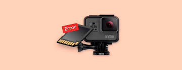 how to fix a gopro sd card error and