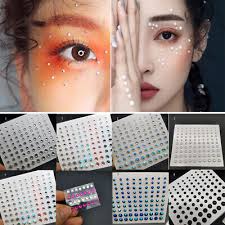 face acrylic diamond stickers makeup
