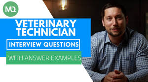 veterinary technician interview