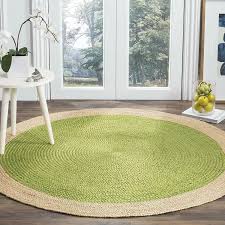 indoor garden rag rug carpet yellow dye
