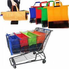 reusable trolley ping cart bags