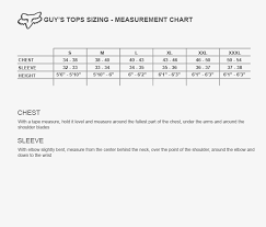 Index Of Store Media Measurements Clothing