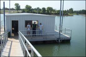 enclosed deep water dock