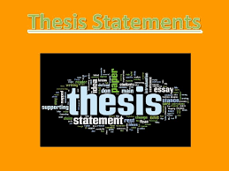Thesis Statements Thesis Statements Nonfiction compositions such as
