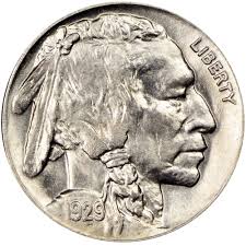 1929 D 5c Ms Buffalo Five Cents Ngc