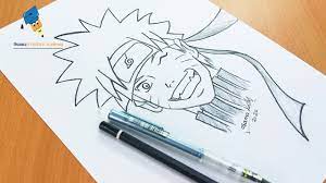drawing anime | how to draw naruto easy - Step By Step Drawing | drawing-how  to draw (Naruto) - YouTube