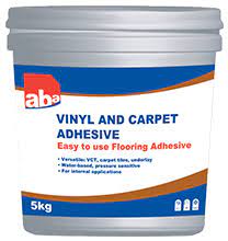 aba vinyl and carpet tile adhesive 5l