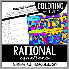 Rational Equations Coloring Activity