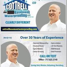 Cottrell Basement Waterproofing 1120