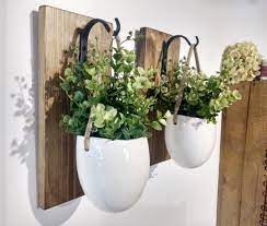 Ceramic Planter Boho Wall Decorhanging