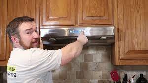 Broan range hood filter cleaning/replacement. - YouTube
