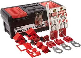 Brady Personal Breaker Lockout Tagout Electrical Safety Toolbox Kit 105964