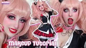 junko enoshima despair makeup tutorial