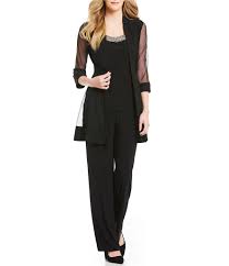 Much like a gown, a ball from ball dresses that have capes to the ones that have a backless design and plunging neckline. Women S Dressy Pant Sets Dillard S