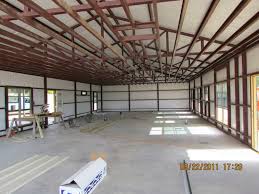 High, vaulted ceilings are common. Texas Barndominium Metal Building Home Construction Process Harvster