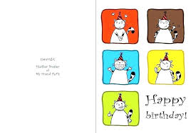 Free Printable Kids Birthday Card Free Kids Birthday Cards