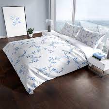 Duvet Cover French Country Fl Blue
